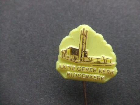 Gereformeerde kerk Ridderkerk aktie nieuwbouw
